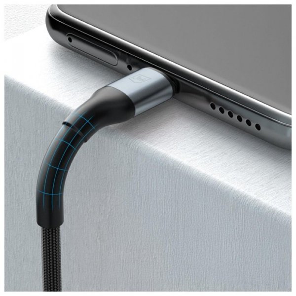 Kabel 3MK Hyper Cable N-SERIES USB-C do  USB-C 2m 48V/5A 240W czarny