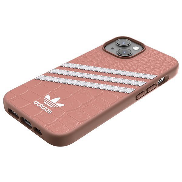 Adidas OR Samba Alligator iPhone 14 / 15 / 13 6.1&quot; różowo-biały/mauve-white 50199