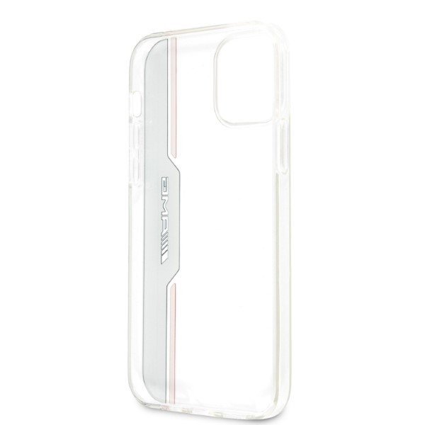 AMG AMHCP12MTVLBR iPhone 12/12 Pro 6,1&quot;transparent hardcase Electroplate Vertical