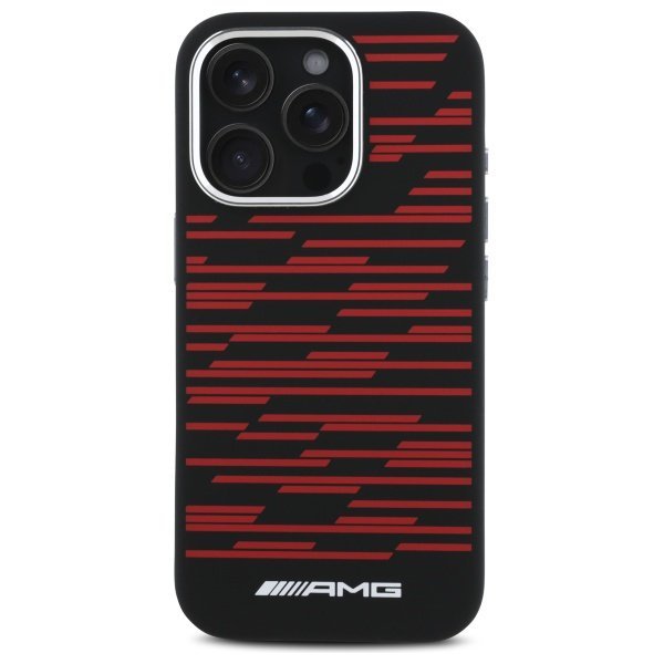 AMG AMHMP16X24SSRRK iPhone 16 Pro Max    6.9&quot; czarny/black hardcase Silicone Graphics MagSafe