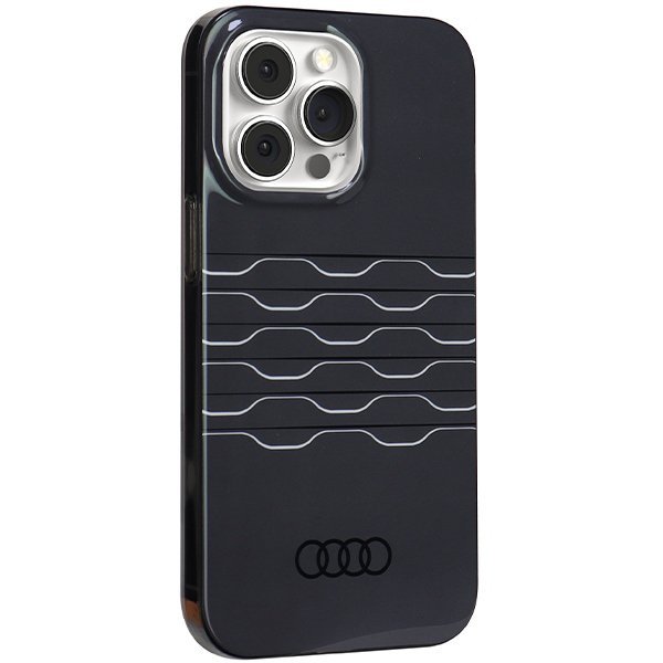 Audi IML MagSafe Case iPhone 13 Pro / 13 6.1&quot; czarny/black hardcase AU-IMLMIP13P-A6/D3-BK