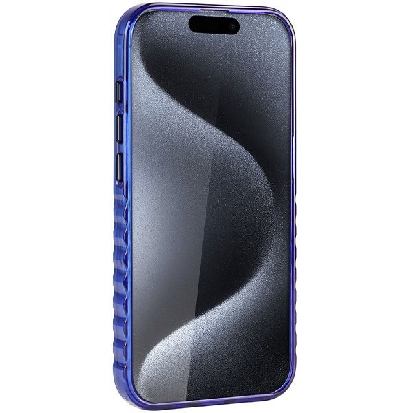 Audi IML MagSafe Case iPhone 15 Pro Max 6.7&quot; niebieski/navy blue hardcase AU-IMLMIP15PM-A6/D3-BE