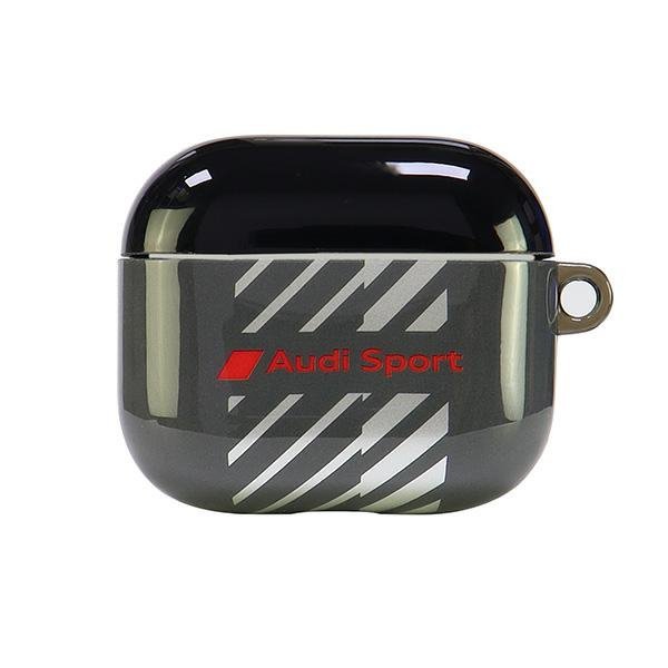 Audi IML Sport AirPods 3 cover czarny/black AUS-IMLAP3-RSQ/D1-BK