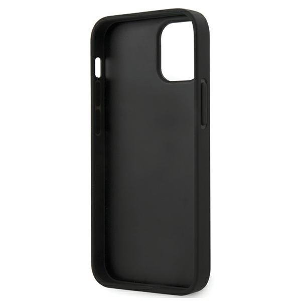 Etui BMW BMHCP12SMHOLBK iPhone12 mini 5,4&quot; czarny/black hardcase M Collection Smooth PU