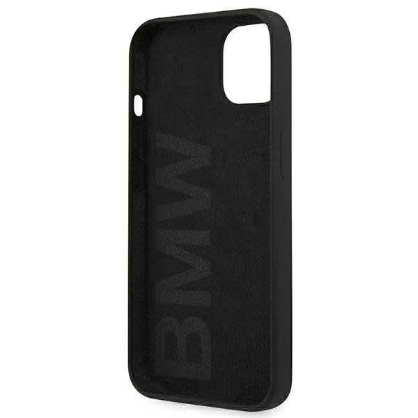 Etui BMW BMHCP13SSILBK iPhone 13 mini 5,4&quot; czarny/black hardcase Silicone Signature