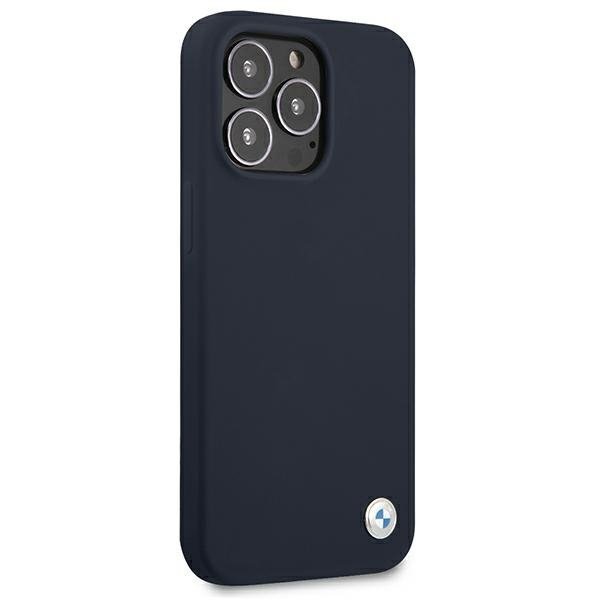 Etui BMW BMHCP13XSILNA iPhone 13 Pro Max 6,7&quot; granatowy/navy hardcase Silicone Signature