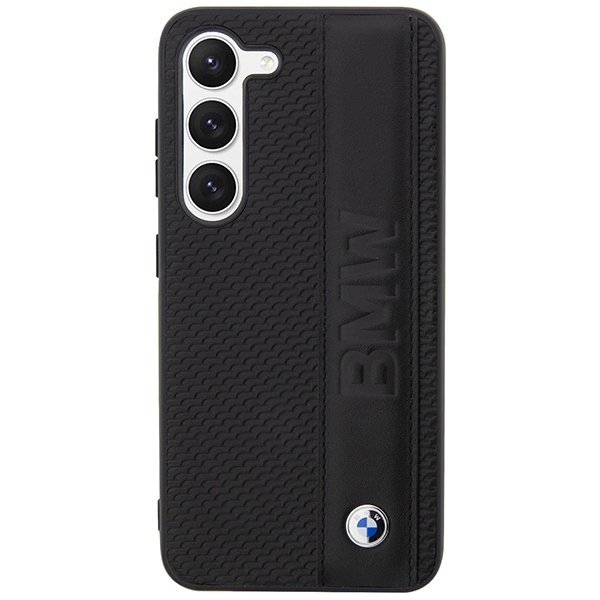 BMW BMHCS23S22RDPK S23 S911czarny/black hardcase Leather Textured & Stripe