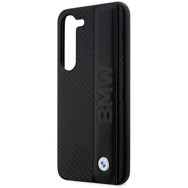 BMW BMHCS23S22RDPK S23 S911czarny/black hardcase Leather Textured & Stripe