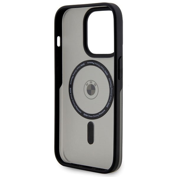 Etui BMW BMHMP14XDSLK iPhone 14 Pro Max 6.7&quot; czarny/black hardcase Signature MagSafe