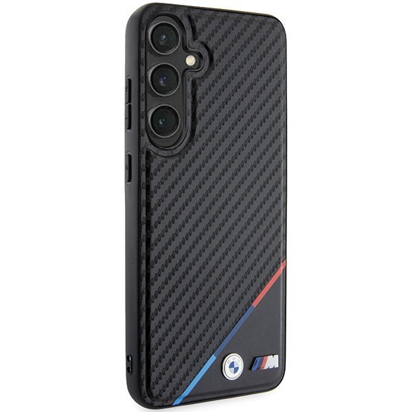BMW BMHMS24S23PUDTK S24 S921czarny/black hardcase Carbon Tricolor Line MagSafe