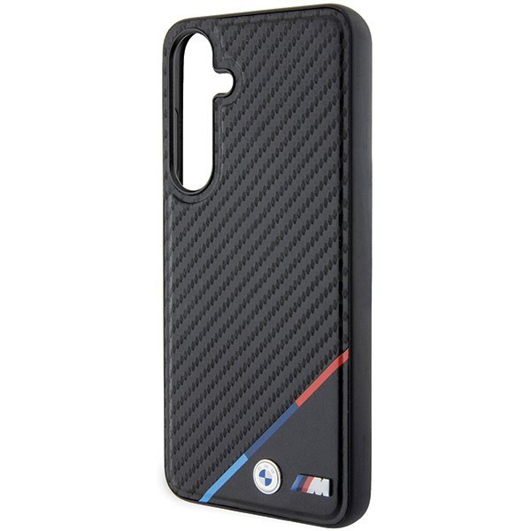 BMW BMHMS24S23PUDTK S24 S921czarny/black hardcase Carbon Tricolor Line MagSafe