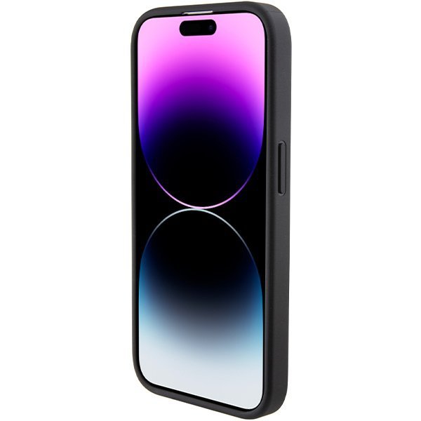 BMW BMHCP15LGSPBIV iPhone 15 Pro 6.1&quot; granatowy/navy hardcase M Grip Stand Bicolor