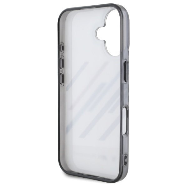 BMW BMHCP16S23HTRAG iPhone 16 6.1&quot;       szary/grey hardcase Motorsport IML Random Stripes