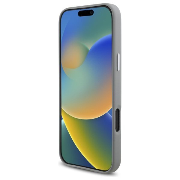 BMW BMHMP16X23PUFWG iPhone 16 Pro Max 6.9&quot; szary/grey hardcase Sign Full Wrapped Metal MagSafe