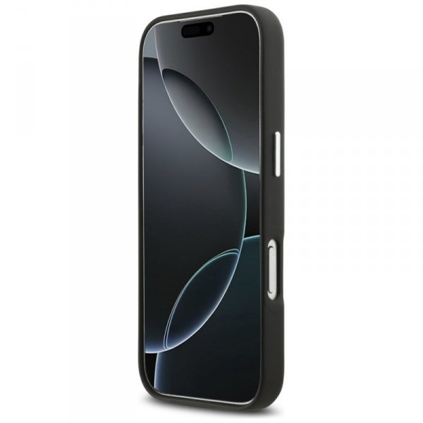 Etui BMW Sign Full Wrapped Metal MagSafe do iPhone 17 Pro czarny