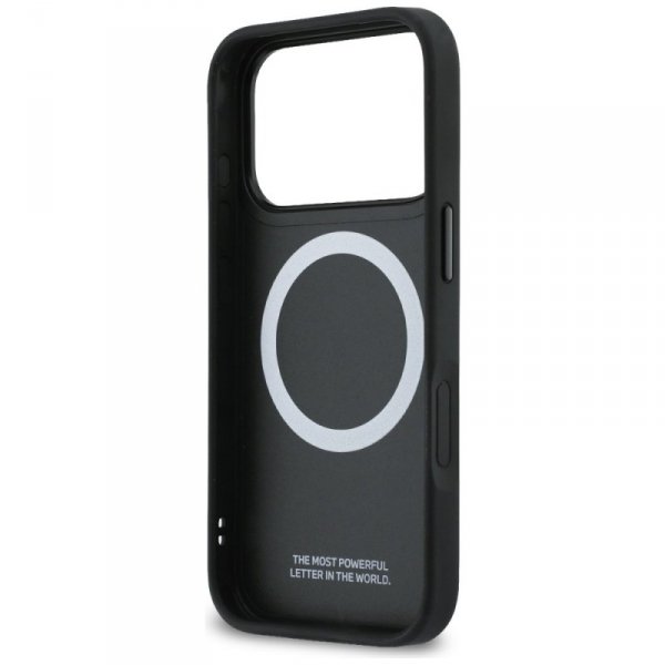 Etui BMW M Shape Logo MagSafe do iPhone  17 Pro Max szary