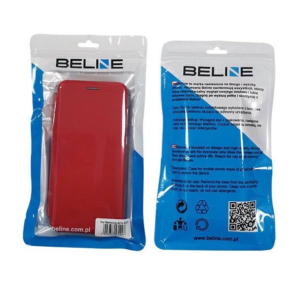 Beline Etui Book Magnetic Oppo Reno4 Pro 5G czerwony/red