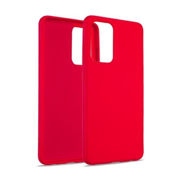 Beline Etui Silicone Samsung S21+czerwony/red