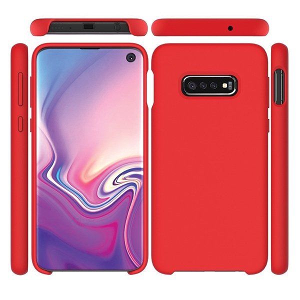 Beline Etui Silicone Samsung A32 5G A326 czerwony/red