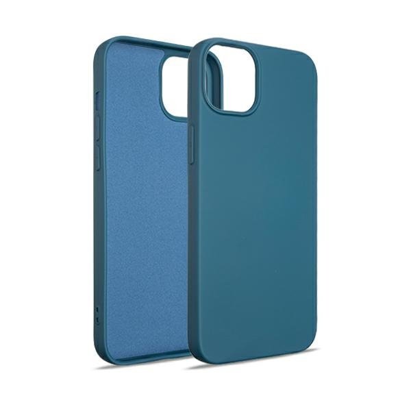 Beline Etui Silicone iPhone 14 Plus6.7&quot; niebieski/blue
