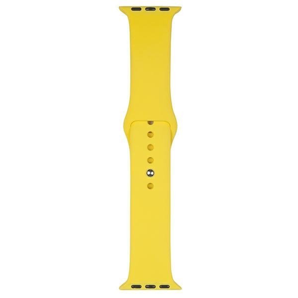 Beline pasek Apple Watch Silicone42/44/45/49mm żółty /yellow