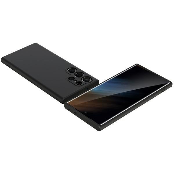 Beline Etui Silicone Samsung S23 Ultra S918 czarny/black