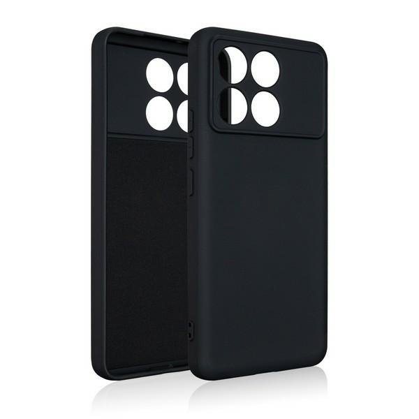 Beline Etui Silicone Xiaomi Poco F6 Proczarny/black