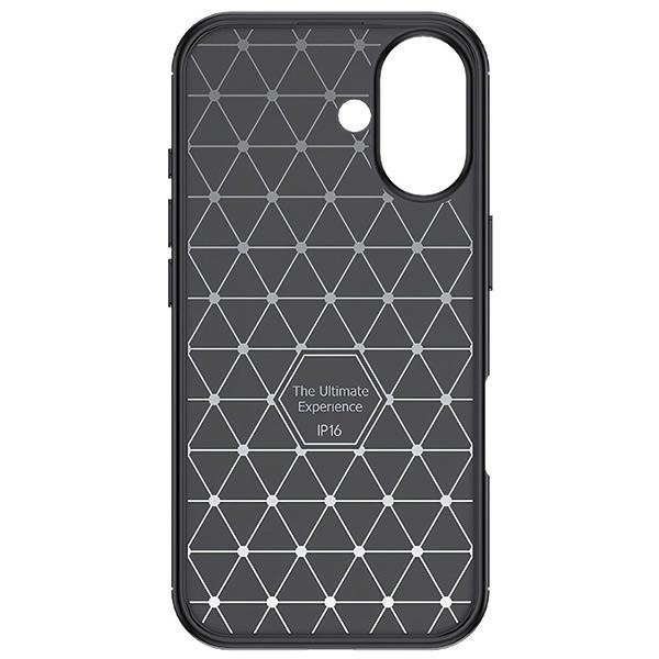 Beline Etui Carbon Armor iPhone 16 6.1&quot;czarny/black box