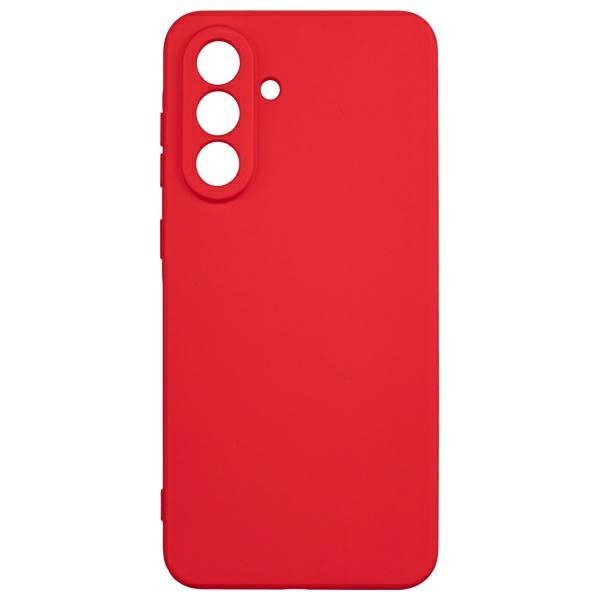 Etui Beline Silicone do Samsung A56 5G   czerwony