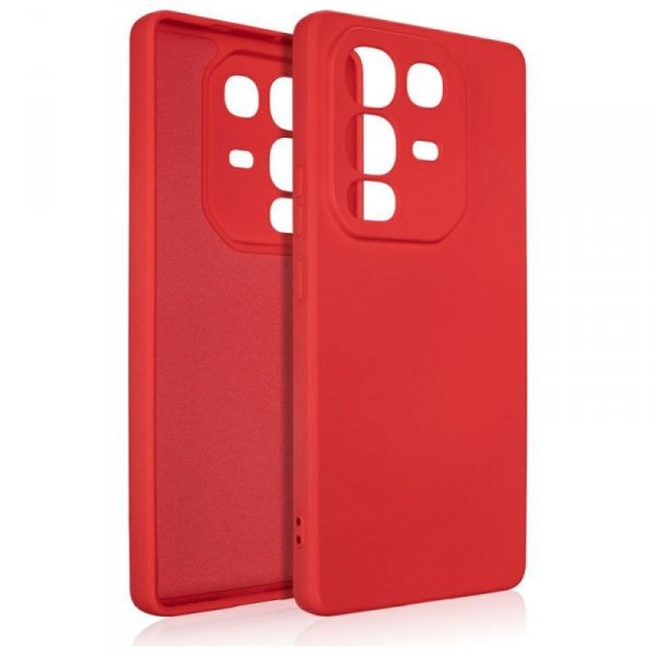 Etui Beline Silicone Infinix Note 50 Pro Plus 5G czerwony