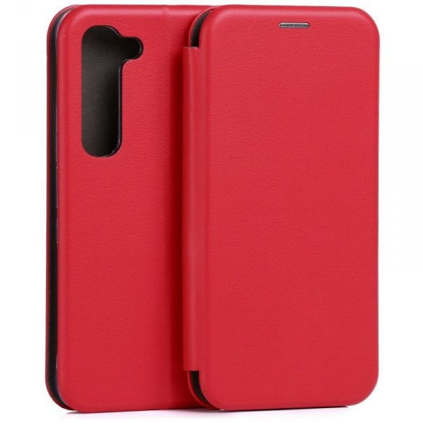 Etui Beline Book Magnetic do Infinix Hot 60 Pro czerwony