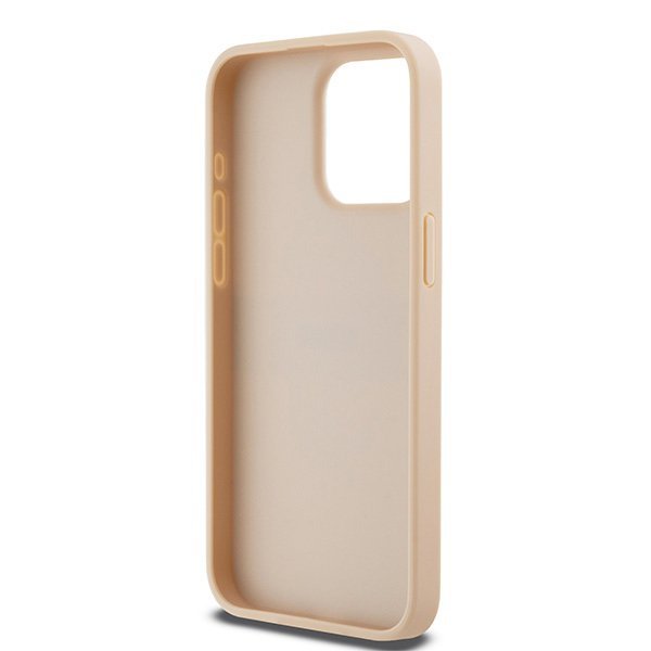 DKNY DKHCP15XPRTHSLP iPhone 15 Pro Max6.7&quot; różowy/pink hardcase Leather Mono Stripe & Metal Logo