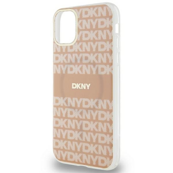 DKNY DKHMN61HRHSEP iPhone 11 / Xr6.1&quot; różowy/pink hardcase IML Mono & Stripe MagSafe