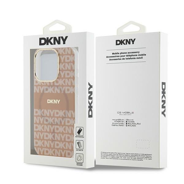 DKNY DKHMP14XHRHSEP iPhone 14 Pro Max6.7&quot; różowy/pink hardcase IML Mono & Stripe MagSafe