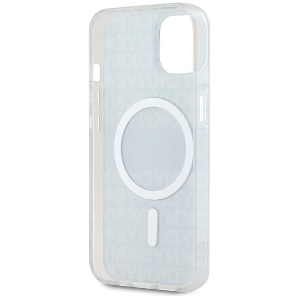 DKNY DKHMP15MHRHSEK iPhone 15 Plus /14 Plus 6.7&quot; czarny/black hardcase IML Mono & Stripe MagSafe