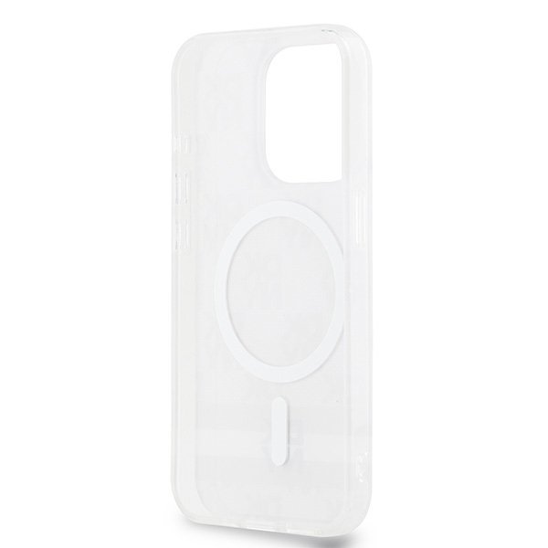 DKNY DKHMP13XHCPTSE iPhone 13 Pro Max6.7&quot; beżowy/beige hardcase IML Checkered Mono Pattern & Printed Stripes MagSafe