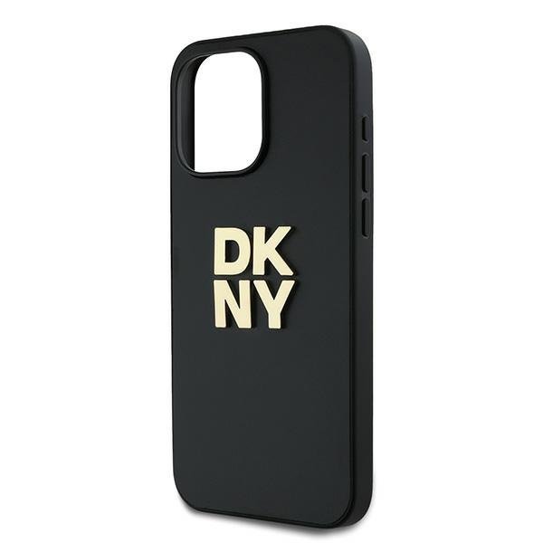 DKNY DKHCP15XPBSWSK iPhone 15 Pro Max6.7&quot; czarny/black hardcase Wrist Strap Stock Logo