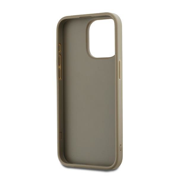 DKNY DKHCP15XPBSWSE iPhone 15 Pro Max6.7&quot; beżowy/beige hardcase Wrist Strap Stock Logo