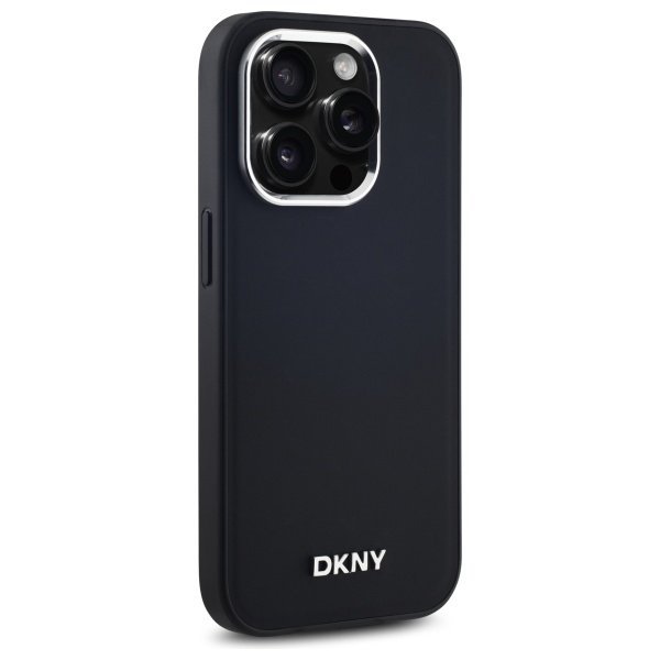 DKNY DKHMP14LPSCMCLK iPhone 14 Pro6.1&quot; czarny/black hardcase Plain Logo MagSafe