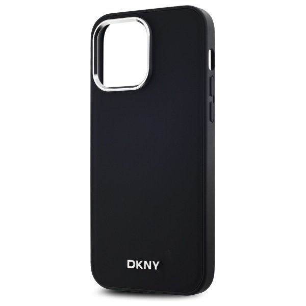 DKNY DKHMP14XPSCMCLK iPhone 14 ProMax 6.7&quot; czarny/black hardcase Plain Logo MagSafe