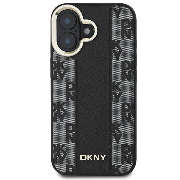 DKNY DKHMP16SPCPVSLK iPhone 16 6.1&quot; czarny/black hardcase Checkered Pattern Magsafe
