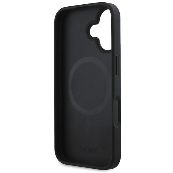 DKNY DKHMP16SPCPVSLK iPhone 16 6.1&quot; czarny/black hardcase Checkered Pattern Magsafe