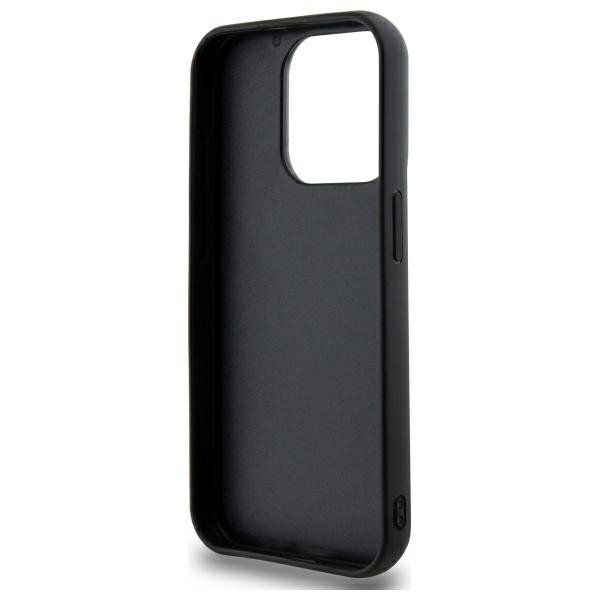 DKNY DKHCP15LPQDSLK iPhone 15 Pro 6.1&quot;   czarny/black Quilted Stack Logo
