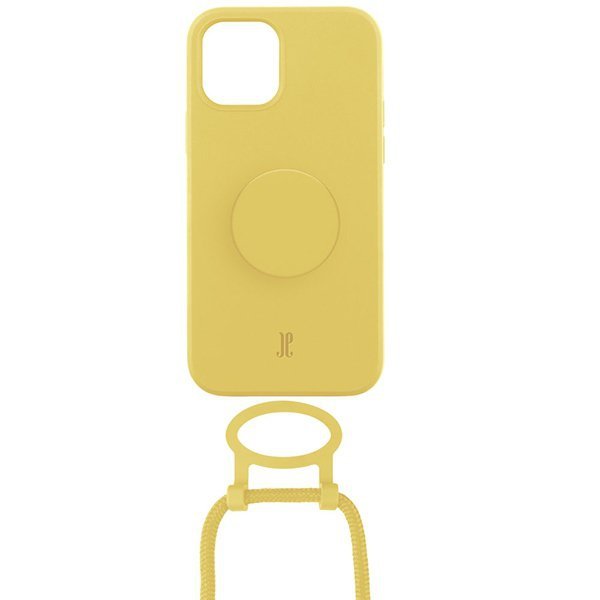 Etui JE PopGrip iPhone 11 Pro 5,8&quot; żółty/rabbit`s paw 30052 (Just Elegance)
