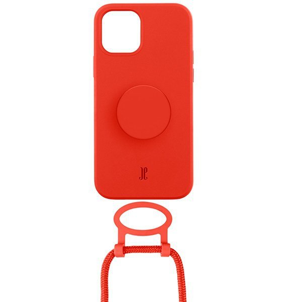 Etui JE PopGrip iPhone 12/12 Pro 6,1&quot; czerwony/red 30034 (Just Elegance)