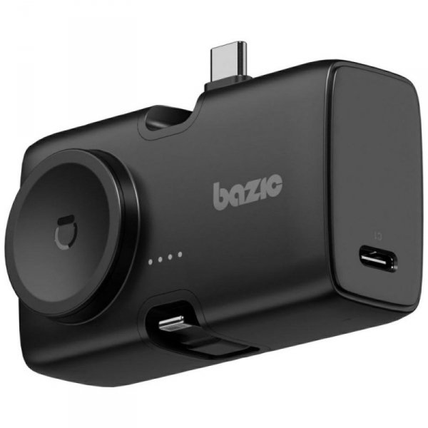 PowerBank 3w1 Bazic Koda 5000mAh PD20W   USB-C/Lightning czarny