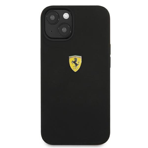 Ferrari FESSIHCP13MBK iPhone 13 / 14 /15 6.1&quot; czarny/black hardcase Silicone