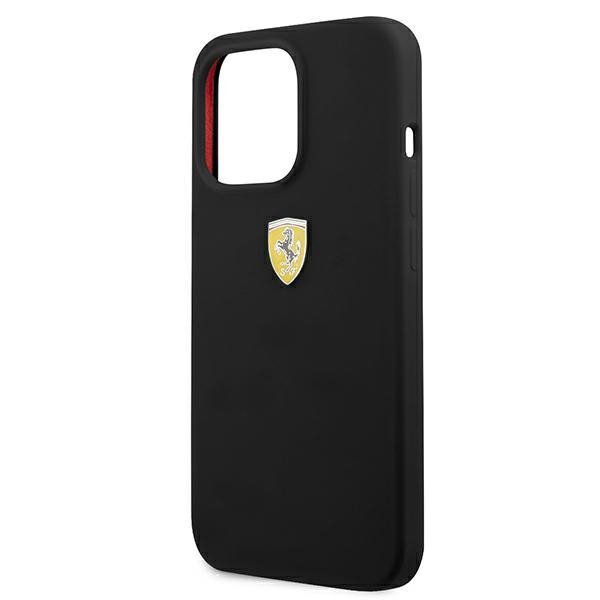 Ferrari FESSIHCP13XBK iPhone 13 Pro Max 6,7&quot; czarny/black hardcase Silicone