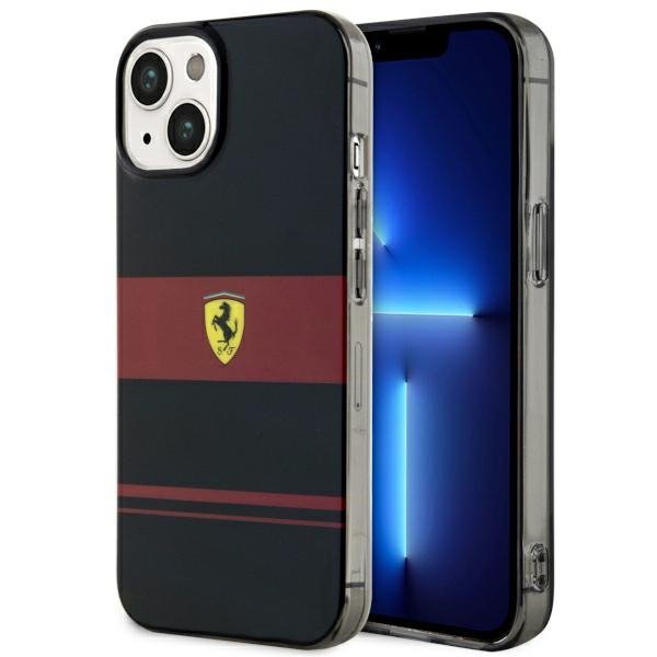 Ferrari FEHMP14SUCOK iPhone 14 / 15 / 13 6.1&quot; czarny/black hardcase IMD Combi Magsafe