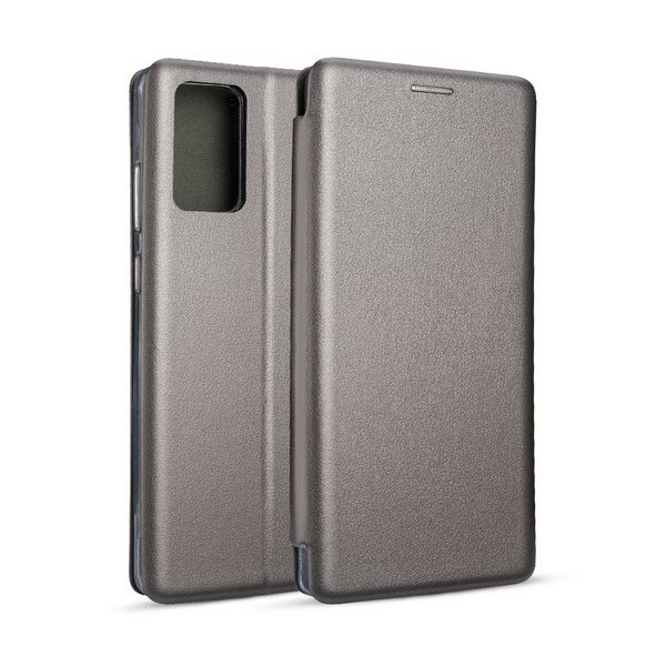 Beline Etui Book Magnetic Samsung Note 20 N980 stalowy/steel